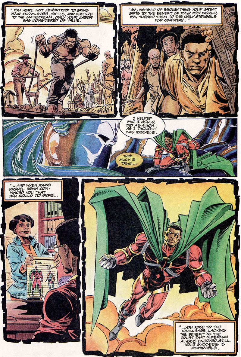 Illustration for article titled The Superman Crossover That Perfectly Explained White Privilege Decades Ago